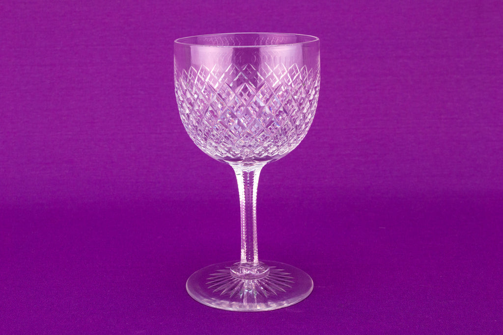 Dessert Wine Glass, English circa 1910