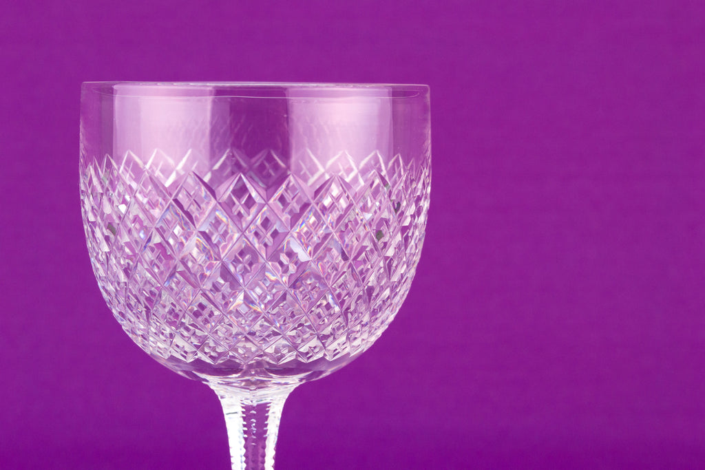 Dessert Wine Glass, English circa 1910