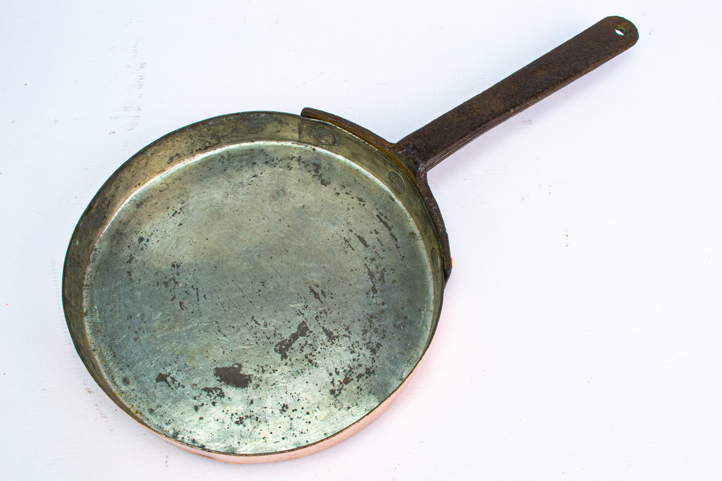 Antique Copper Saucepan 19th Century Thomas Bishop