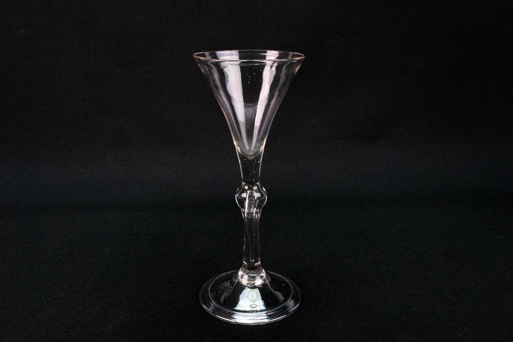 Early 1700s Antique Kit-Cat Champagne Glass