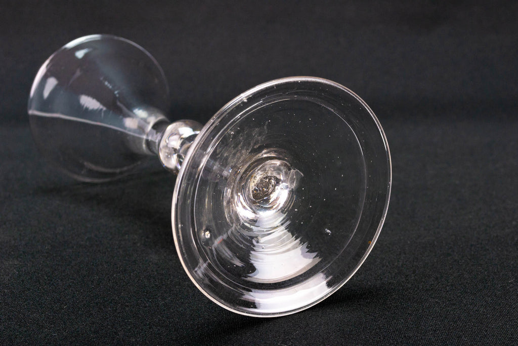 Early 1700s Antique Kit-Cat Champagne Glass