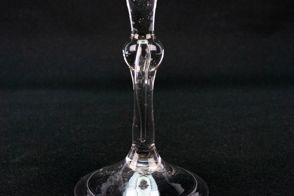 Early 1700s Antique Kit-Cat Champagne Glass