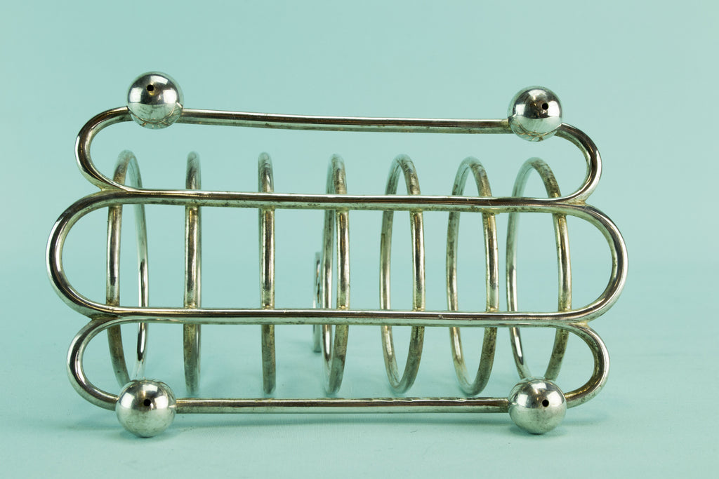 Arts & Crafts toast rack, early 1900s by Lavish Shoestring