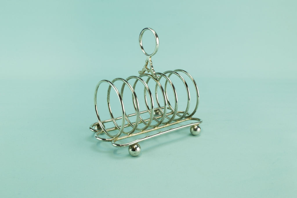 Arts & Crafts toast rack, early 1900s