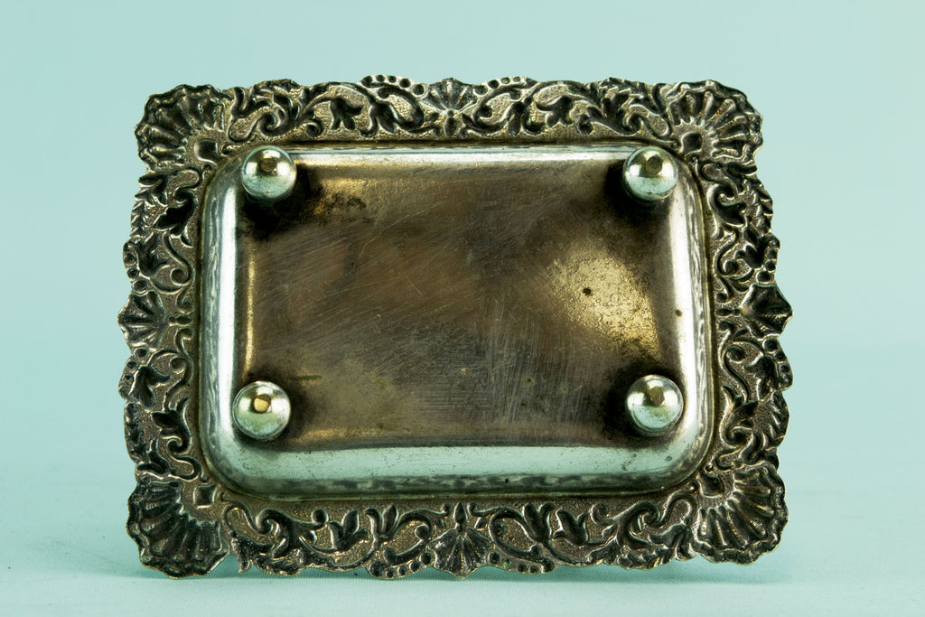 Small silver plated toast rack, early 1900s by Lavish Shoestring