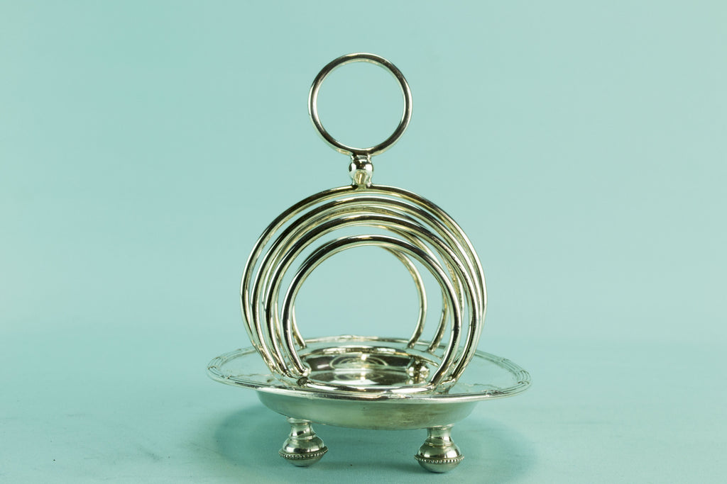 Mappin & Webb toast rack, early 1900s by Lavish Shoestring