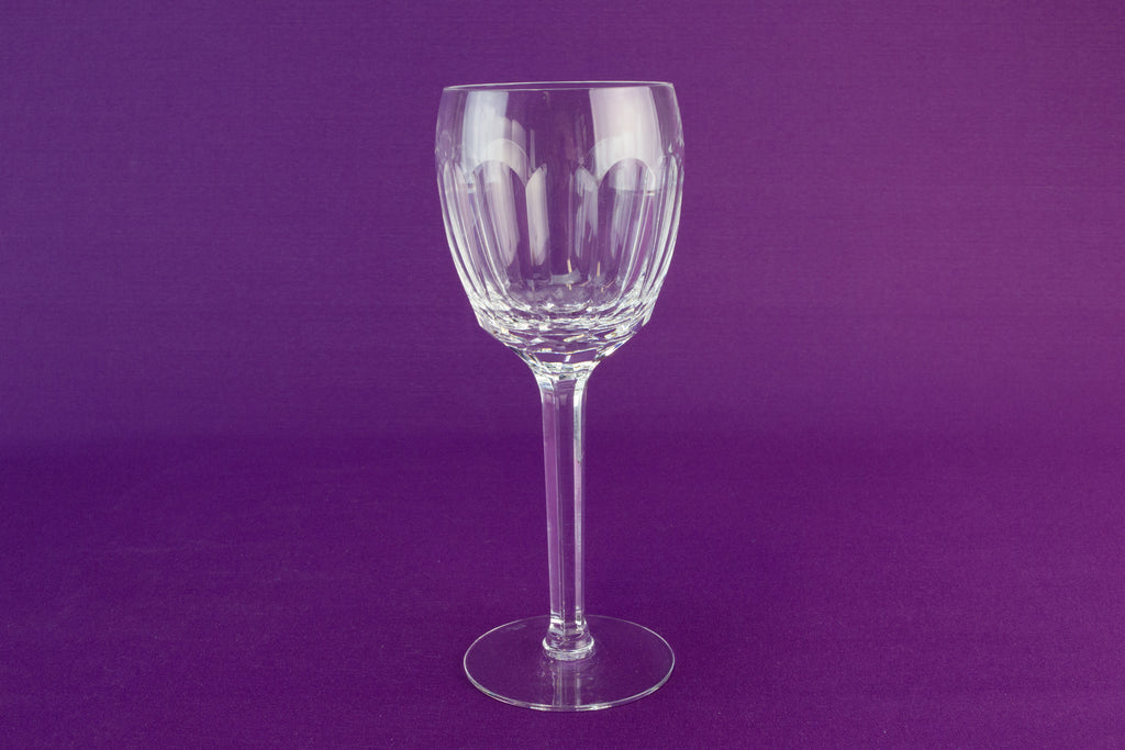 6 hock wine glasses by Tyrone