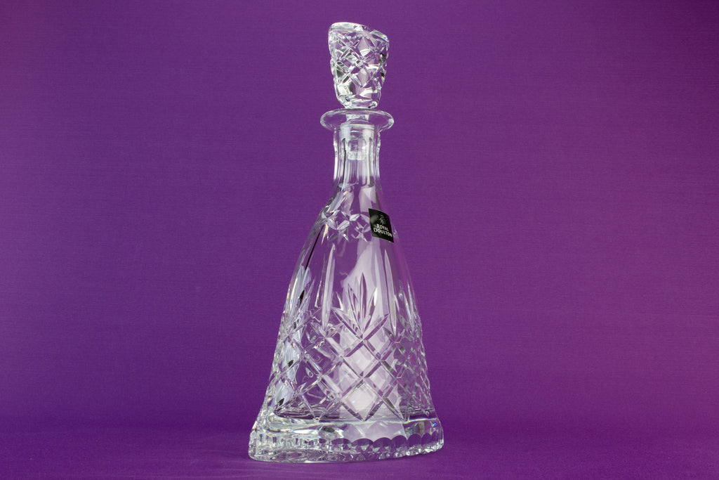Large Royal Doulton decanter, circa 2000 by Lavish Shoestring