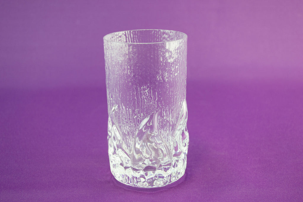 Wedgwood glass vase, late 20th c