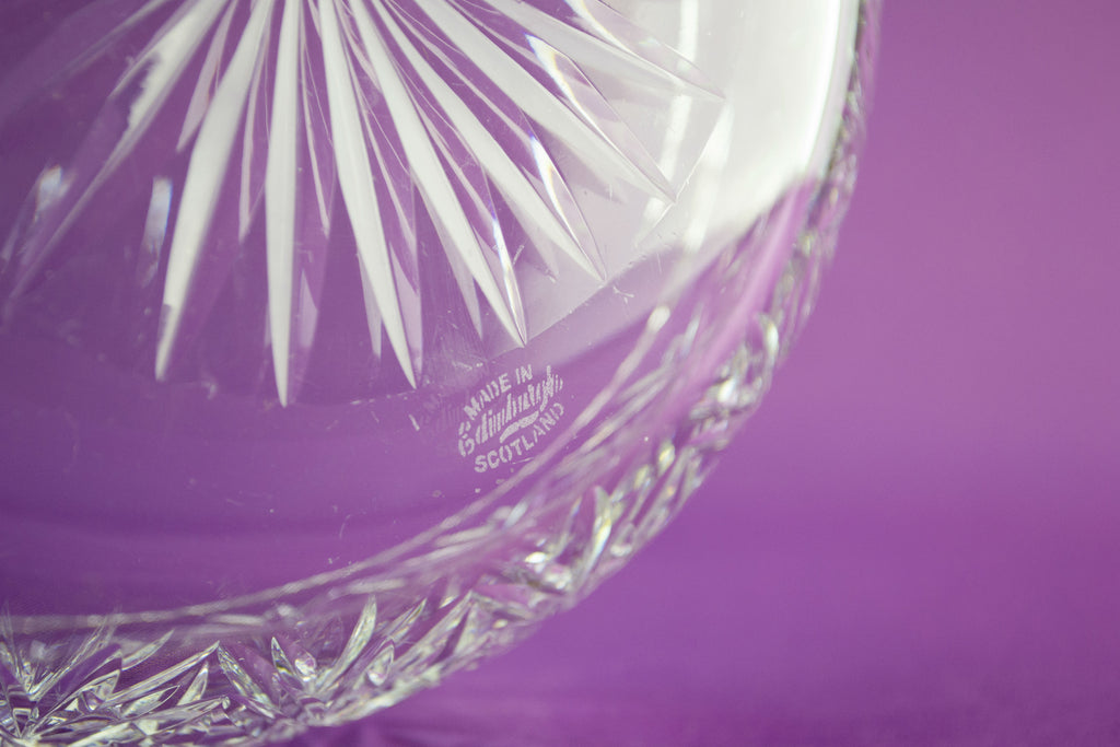 Edinburgh Crystal fruit bowl by Lavish Shoestring