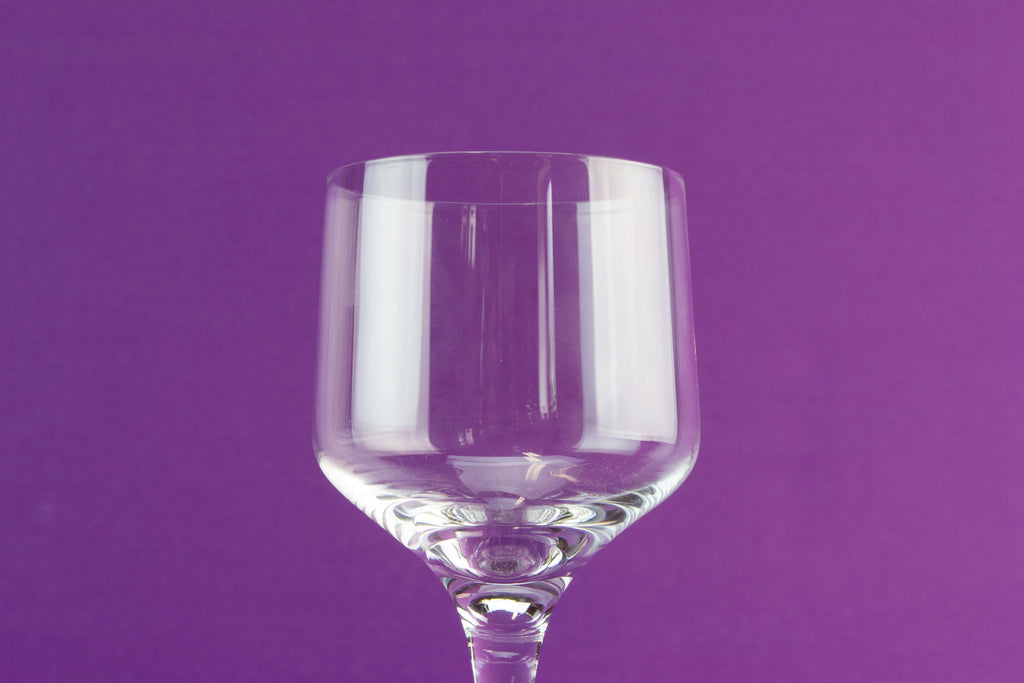 6 Orrefors Rhapsody wine glasses by Lavish Shoestring