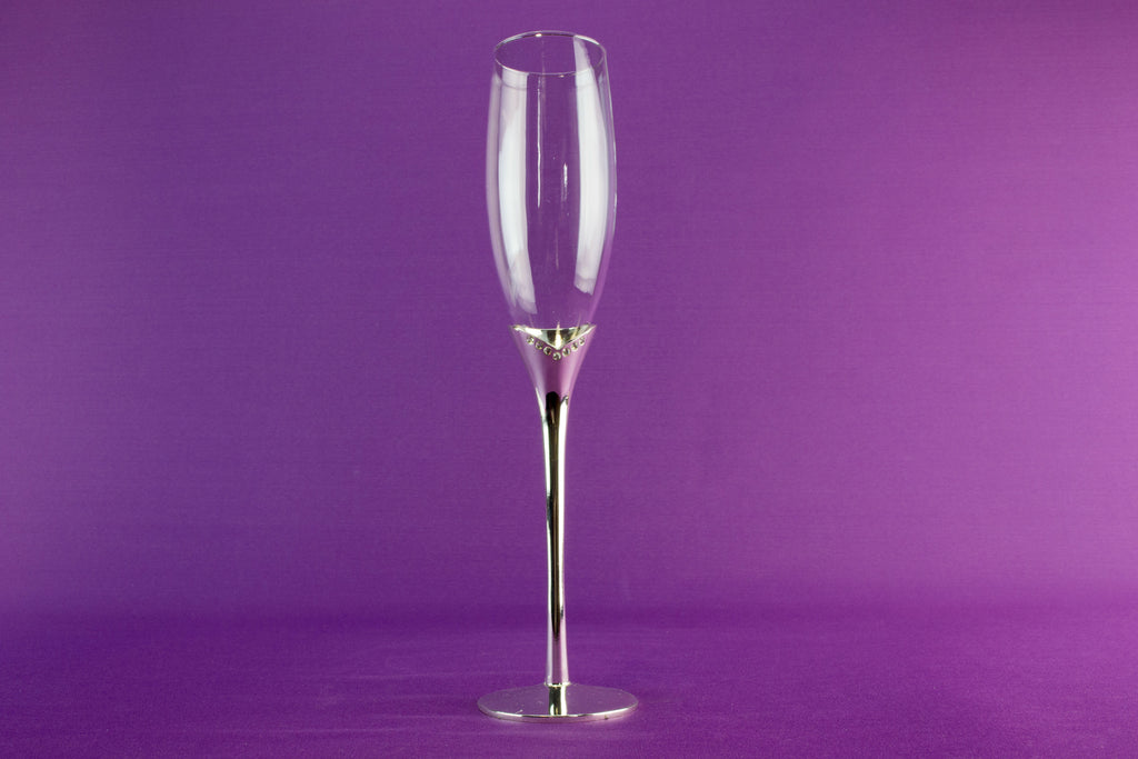 2 tall champagne flutes by Nobile by Lavish Shoestring