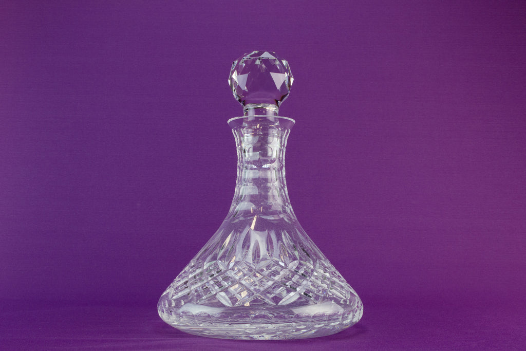 Large ship decanter, late 20th c by Lavish Shoestring