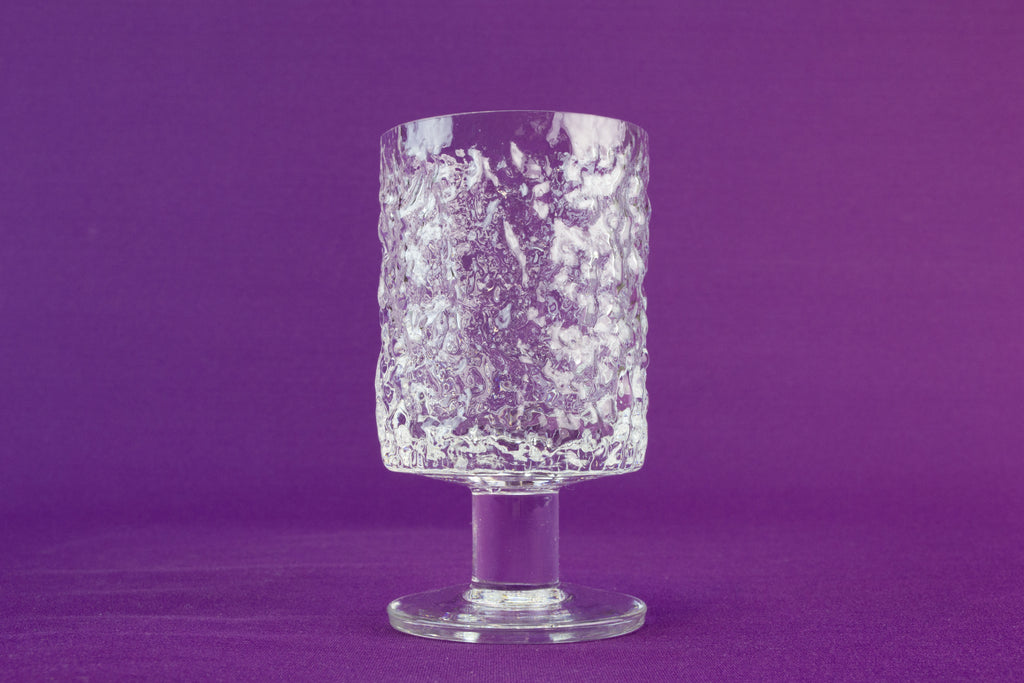 6 Whitefriars port glasses, circa 1970 by Lavish Shoestring