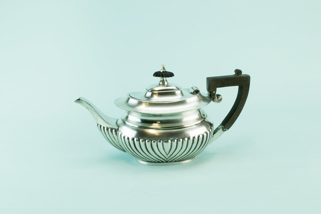 Small gadrooned teapot, 1930s