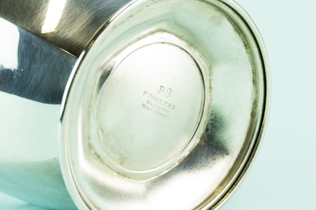 Hexagonal Art Deco teapot, 1930s by Lavish Shoestring