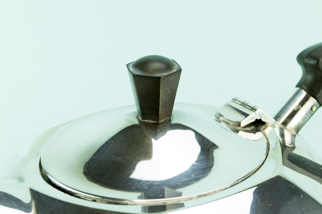 Hexagonal Art Deco teapot, 1930s by Lavish Shoestring