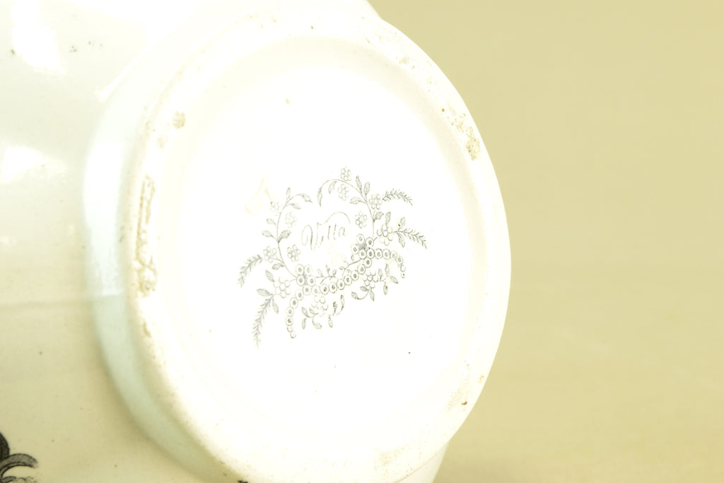 Black and white jug, mid 19th c by Lavish Shoestring
