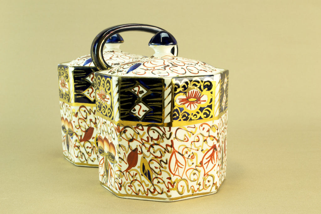 Double serving condiment, late 19th c by Lavish Shoestring